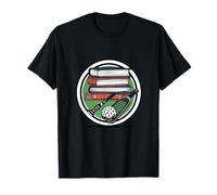 Book & Dink Club - Minimal Circle Emblem T-Shirt