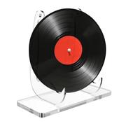 Book Display | Transparent Acrylic Stand, Vertical Storage Non-Slip Space Saving for Office, Home, Library