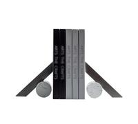 book dividers Decorative Bookends Heavy Duty Book Ends Geometric Bookends to Hold Books Stopper for Heavy Books for Bookshelves Office Desk etc