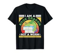Book Dragon Lover Quote for Reading and Literary Fans T-Shirt