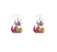 Book Earrings for Women Cat Book Earrings Dog Book Earrings Bookcase Earrings Textbook Earrings Teacher Earrings Book Lovers Earrings for Women, Acrylic, No Gemstone