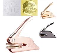 Book Embosser Personalised, Custom Embosser from The Library of Stamp Customised Stamp for Wedding Invitation, Notary Seal Labels