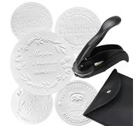 Book Embosser Personalised Embossed Stamps Wedding Custom Book Stamp for Libraries with Name Customised Personal Seal Book Offices Envelopes Invitations Gifts