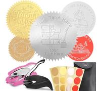 Book Embosser Personalised Stamp Custom Book Embosser Customised Personal Seal Book Text Logo from The Library Floral Ex Libris Book Lover Gift