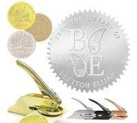 Book Embosser Personalised Stamp Custom Book Embosser from The Library Customized Personal Ex Libris Book Embosser Stamp Name Book Stamp Seal