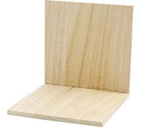 Book End, size 15x15x15 cm, Empress Tree, 1pc