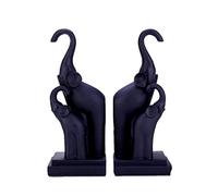 Book Ends For Home Office 2 Pcs/set Creative Elephant Modeling Bookends Resin Book Ends Animals Bookend Reading Bookend Home Office Supplies Bookends For Shelves