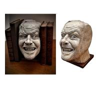 Book Ends,sculpture Of The Shining Bookends Here's Johnny Decorative