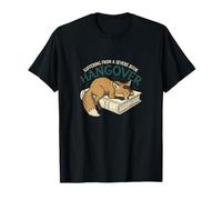 Book Enthusiast Funny Fox Who Read Too Much T-Shirt