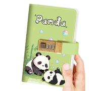 Book for saving money, with combination lock planner, money book for cash saving challenge, for invoice management, budgeting, children, adults, beginners, financial goals, education