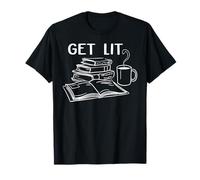 Book gift, Get Lit, Literary gift, Book Lover Party gift T-Shirt