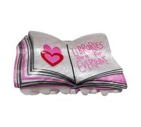 Book Hair Clip - Quirky Funny Teacher Hair Clips | Haiir Grip Cliip For Women | Women's Creative Colour Blocking Book Hairr Clip Suitable For Daily Wear, Gifting, And Classroom Fun Styles