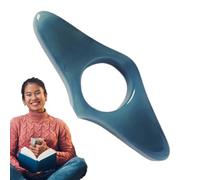 Book Holder for Reading - Resin Book Finger Holder Handmade Novel Accessory | Hand Page for Librarian Book Lovers, Bookmark Tool Conf