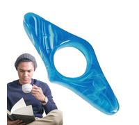 Book Holder for Reading - Resin Book Finger Holder Handmade Novel Accessory | Hand Page for Librarian Book Lovers, Bookmark Tool Conf