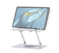 Book Holder Stand,360-Degree Adjustable Display Holder - Reading Stand Page Clip,for Chefs Home School College Dorm Classroom Library Kitchen Study Studio Office