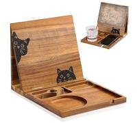 Book Holder Stand for Reading Rest Wooden Book Rest Book Nook Reading Valet