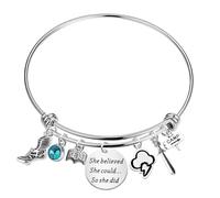 Book Inspired Charm Bracelet Camp-Half Blood Charm Book Lover Gift Greek mythology Gift (CaBraceletmp)