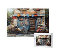 Book Jigsaw Puzzles for Adults 3000, Shop Puzzles for Adults Wooden, Funny/Difficult/Impossible/Challenging Decompression Games, As a Birthday and Holiday Decor Gift for Women and Men M-922