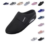 Book Keeping Account Book,Walking Sandals,Air Cushion Slip-On Walking Shoes,Mule Platform Sneakers,Breathable with Arch Support Knit Mesh Walking,Lightweight Slippers,Warehouse Deals