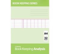 Book Keeping Analysis Book - Accounting Analysis Record Book for Business, Office & Financial Bookkeeping