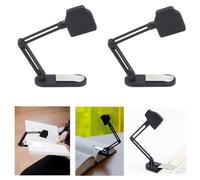 Book lamp Light 1pcs Travel Flexible Portable Foldable Clip On 3 LED Reading Night Light Clip Kindle Book Camping Adjustable Height Light