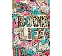 Book Life Journal - Retro Bookish Notebook for Readers, Book Nerd Aesthetic Journal for Book Lovers, Reading & Writing Notebook