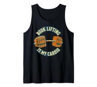 Book Lifting is My Cardio Gym Reading is My Favorite Sport Tank Top