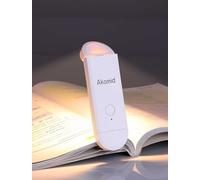 Book Lights for Reading at Night,USB Rechargeable LED Booklight with Clip,Book Lovers Gifts for Kids and Women as Bookmarks (1-White)