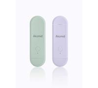 Book Lights for Reading at Night,USB Rechargeable LED Booklight with Clip,Book Lovers Gifts for Kids and Women as Bookmarks (2Pack (Green+White))