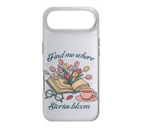 Book lover Find Me Where Stories Bloom Bookish Graphic Case for iPhone Air