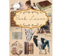 Book Lover for Junk Journal and Scrapbooking: | Book Lover Collection: +170 elements | One-Sided Decorative Paper | Perfect for Card Making, Scrapbooking , Paper Crafting |