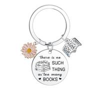 Book Lover Gifts Bookish Gifts Books Keyring for Bookish Accessories | Cool Gifts for Book Lovers book worm gifts for women Reading Lovers Christmas Birthday Gift Bookworm Gifts