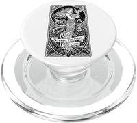 Book Lover Girl Librarian Between The Pages She Lives PopSockets PopGrip for MagSafe