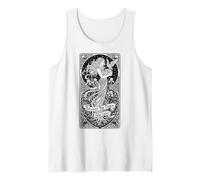 Book Lover Girl Librarian Between The Pages She Lives Tank Top