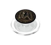 Book Lover Gothic Bookworm Reading Skull Bones Librarian PopSockets PopGrip for MagSafe