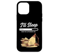 Book Lover I'll Sleep When Cliffhangers End Book Reading Case for iPhone 12 mini