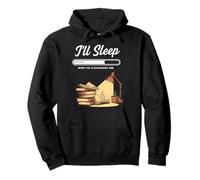 Book Lover I'll Sleep When Cliffhangers End Book Reading Pullover Hoodie
