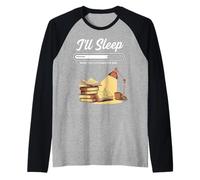 Book Lover I'll Sleep When Cliffhangers End Book Reading Raglan Baseball Tee