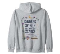 Book Lover Kindred Friend Anne Zip Hoodie