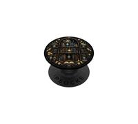 Book Lover Libraries Bookworm Reading Literature Librarian PopSockets Adhesive PopGrip