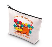 Book Lover Makeup Bag Book Character Gifts I Am The Whorax I Speak On My Knees Gifts (My Knees UK)