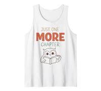 Book Lover Owl Reading Coffee Cozy for Women Men Kids Tank Top
