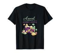 Book Lover Puzzle Book Graphic Novel Approach T-Shirt