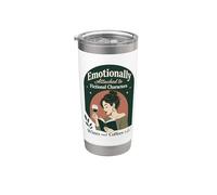 Book Lover Reader Humor Fictional Characters Wine Coffee Stainless Steel Insulated Tumbler