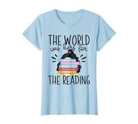 Book Lover Reader The world was hers for the reading books T-Shirt