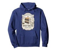 Book Lover Reading Club Introvert Bibliophile Reader Pullover Hoodie