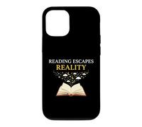 Book Lover Reading Escapes Reality Library Case for iPhone 12/12 Pro