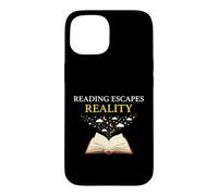 Book Lover Reading Escapes Reality Library Case for iPhone 15