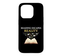 Book Lover Reading Escapes Reality Library Case for iPhone 15 Pro