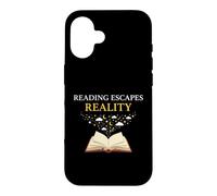 Book Lover Reading Escapes Reality Library Case for iPhone 16